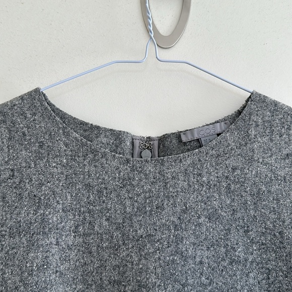 COS Grey Wool sleeveless Top - Picture 8 of 14